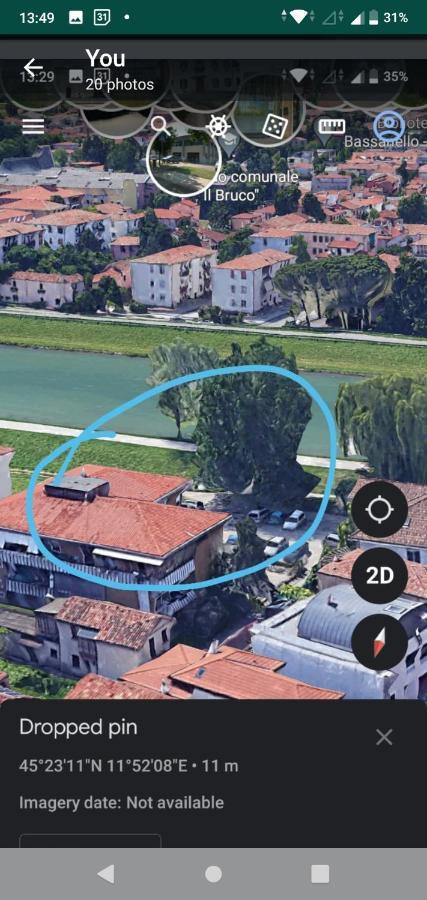Vicino Al Prato Della Valle Intero Appartamento Parcheggio Facile Di Fronte ปาโดวา ภายนอก รูปภาพ