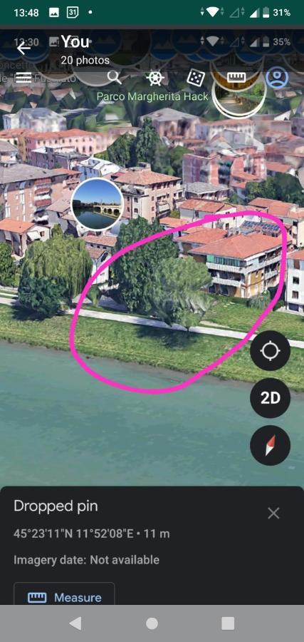 Vicino Al Prato Della Valle Intero Appartamento Parcheggio Facile Di Fronte ปาโดวา ภายนอก รูปภาพ
