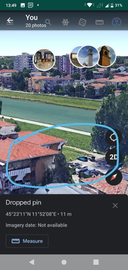 Vicino Al Prato Della Valle Intero Appartamento Parcheggio Facile Di Fronte ปาโดวา ภายนอก รูปภาพ