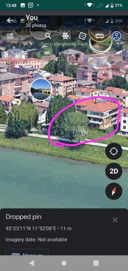 Vicino Al Prato Della Valle Intero Appartamento Parcheggio Facile Di Fronte ปาโดวา ภายนอก รูปภาพ