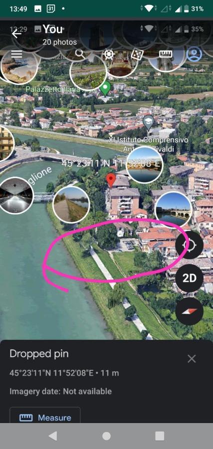 Vicino Al Prato Della Valle Intero Appartamento Parcheggio Facile Di Fronte ปาโดวา ภายนอก รูปภาพ